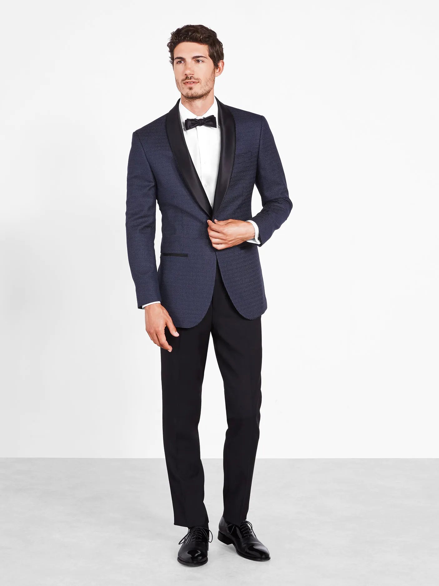 Midnight Pin Dot Tuxedo